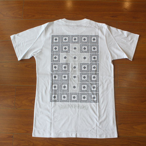 Chrome Hearts Grid cross T-shirt